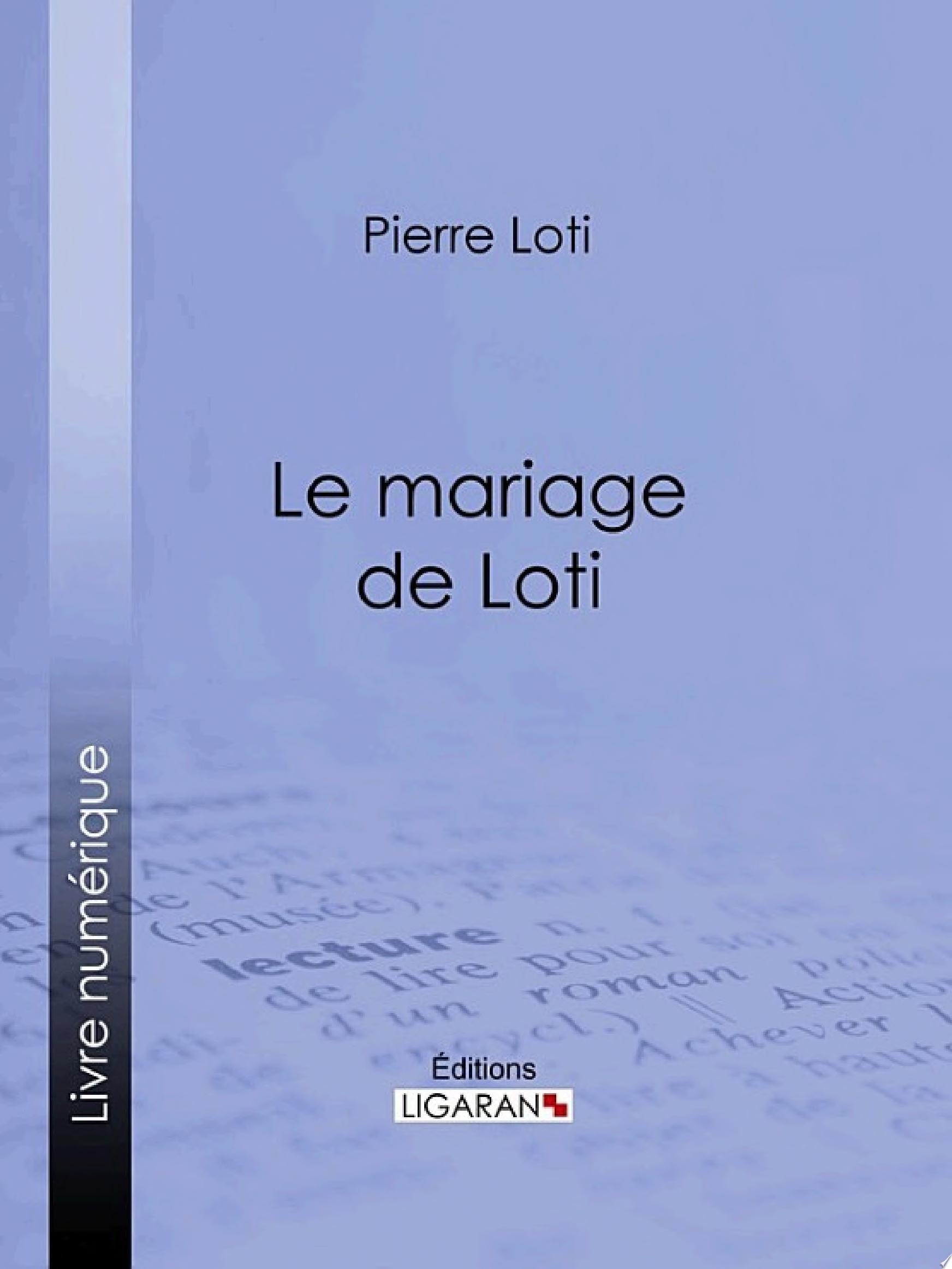 Le Mariage de Loti