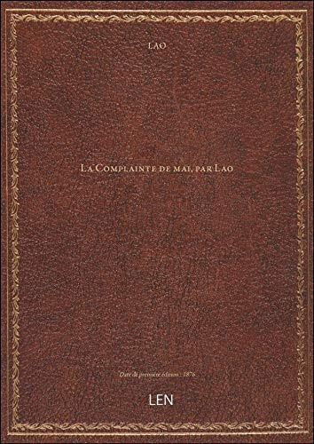 La Complainte de mai, par Lao