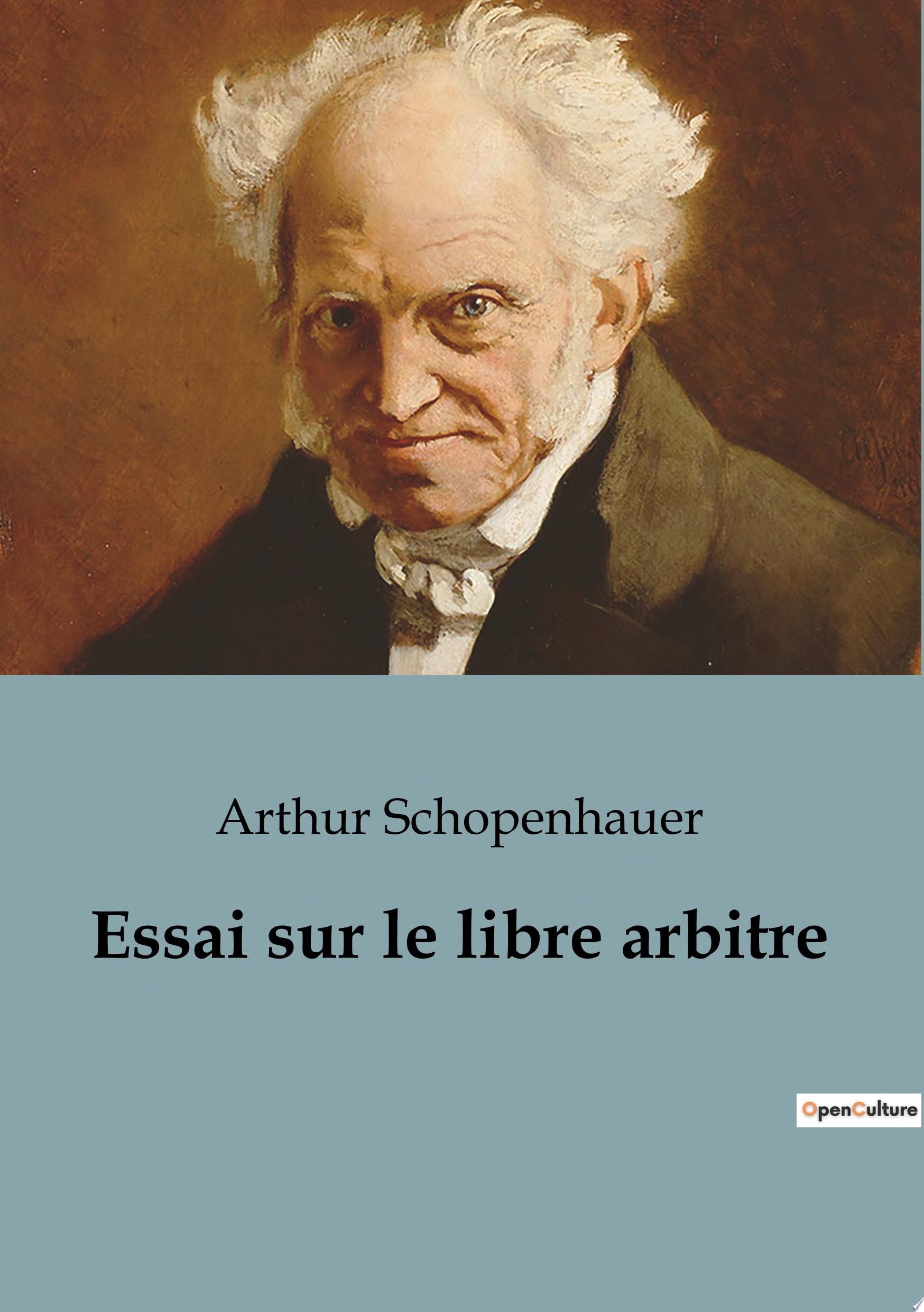 Essai sur le libre arbitre