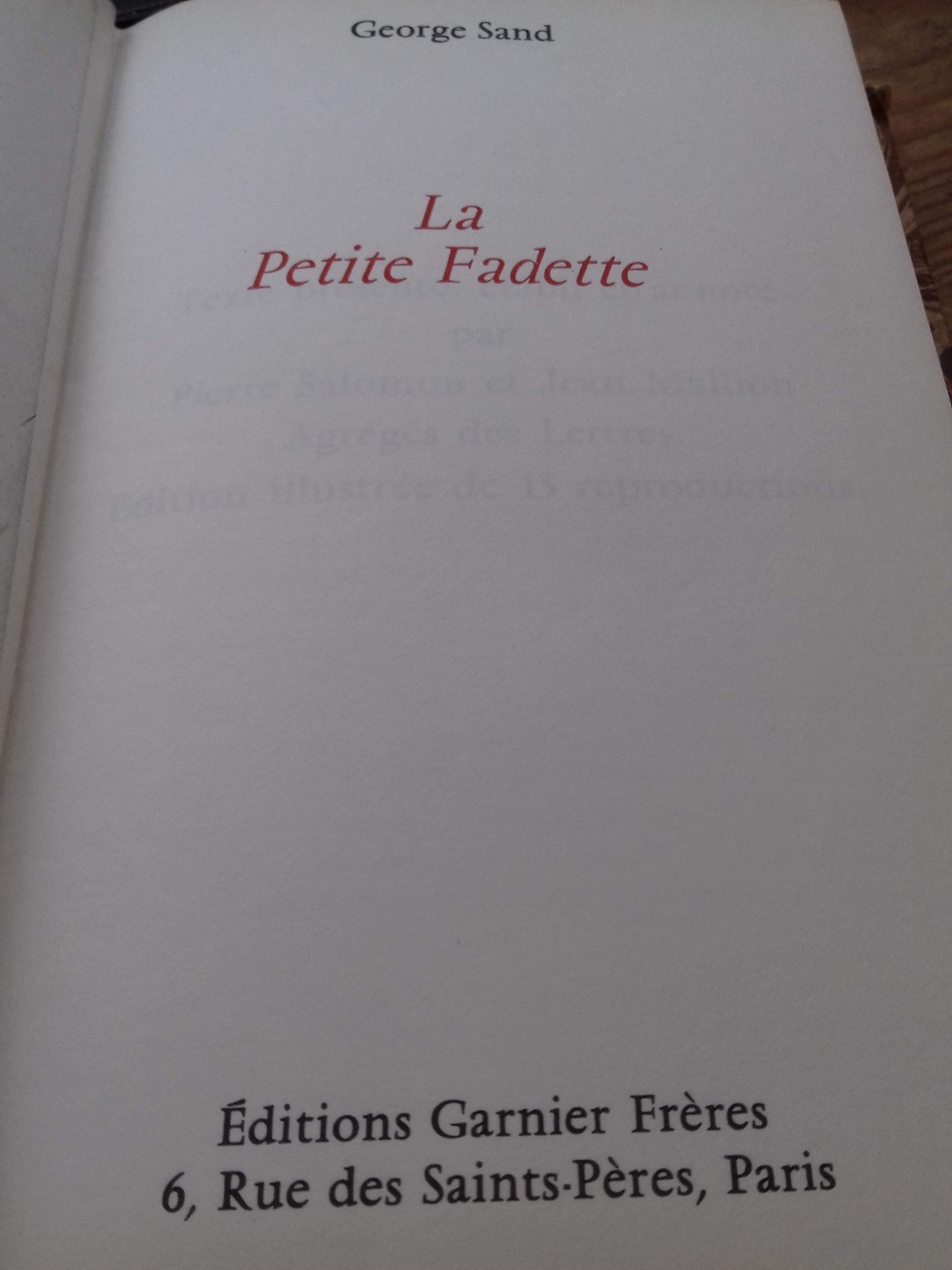 La Petite Fadette (French Edition)