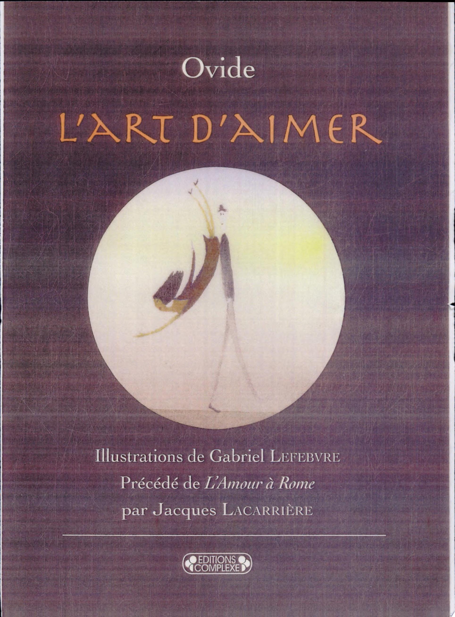 L'art D'aimer