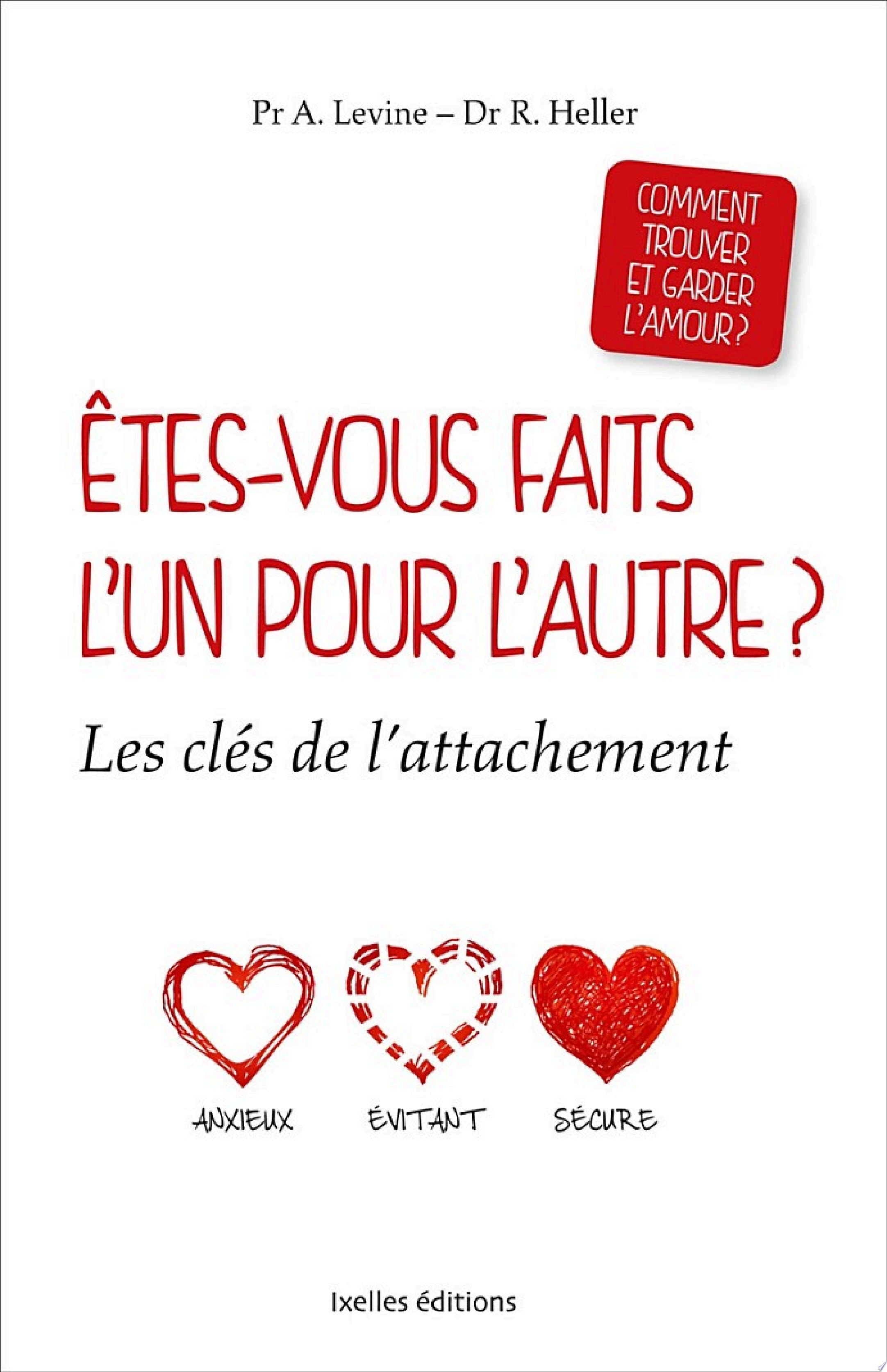 Etes-vous faits l'un pour l'autre ? Les clés de l'attachement
