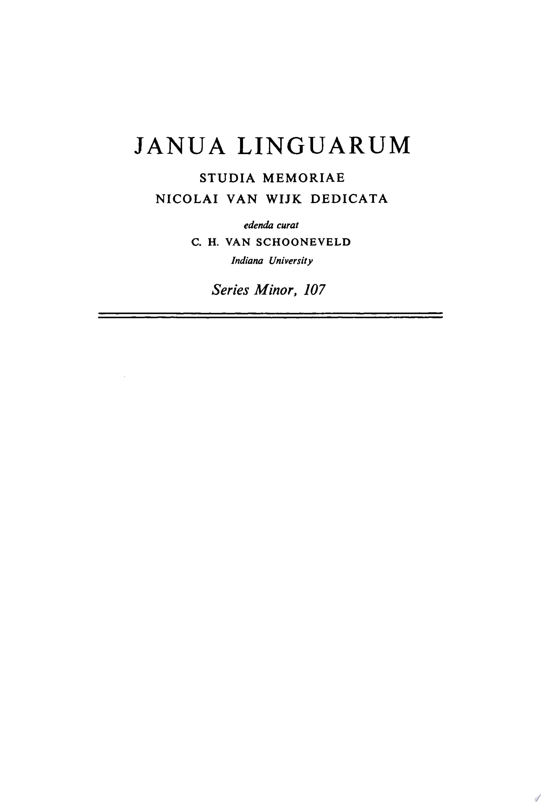 Studies on Semantics in Generative Grammar
