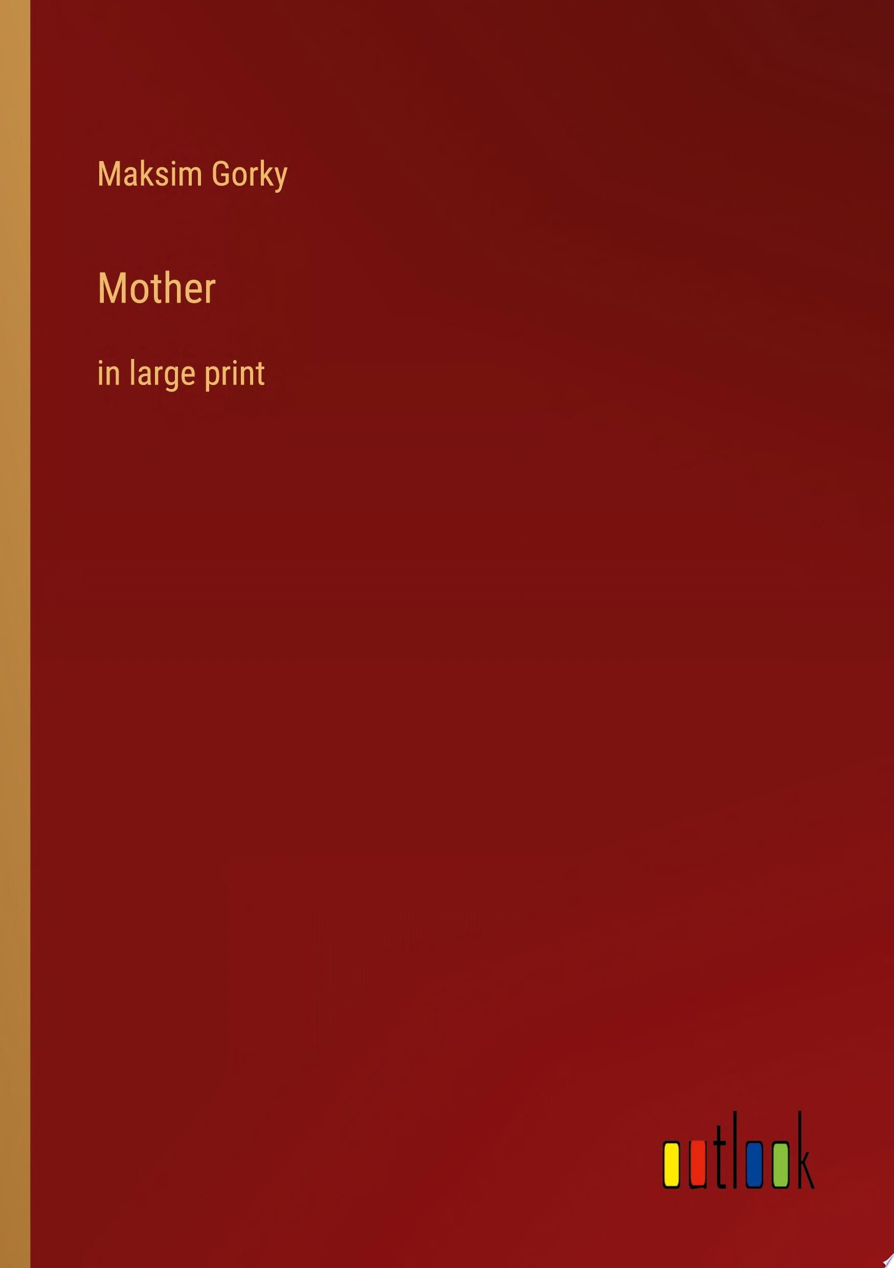 Mother in large print