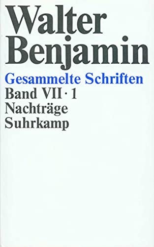 Gesammelte Schriften Bd.7,2. Nachträge