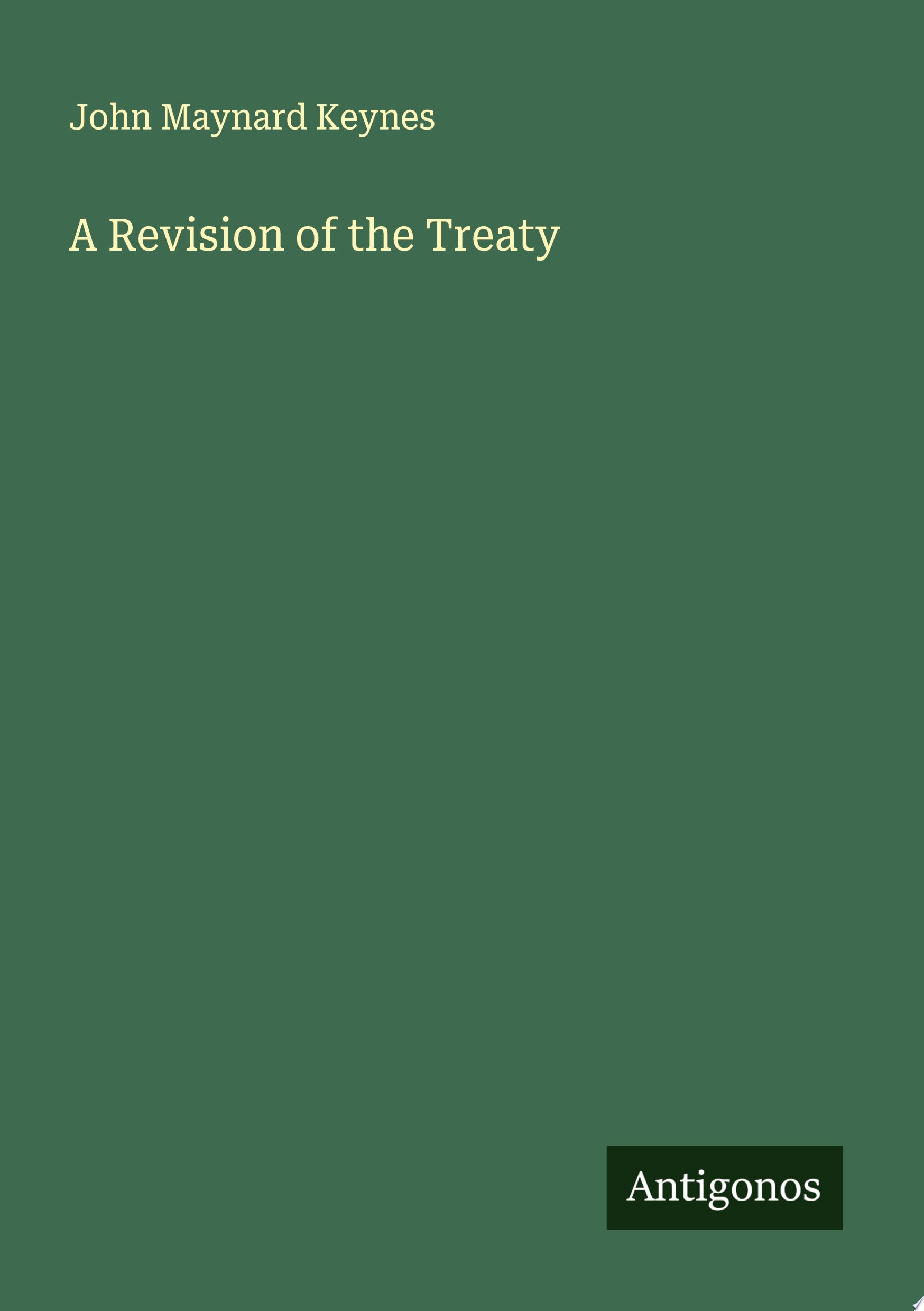 A Revision of the Treaty