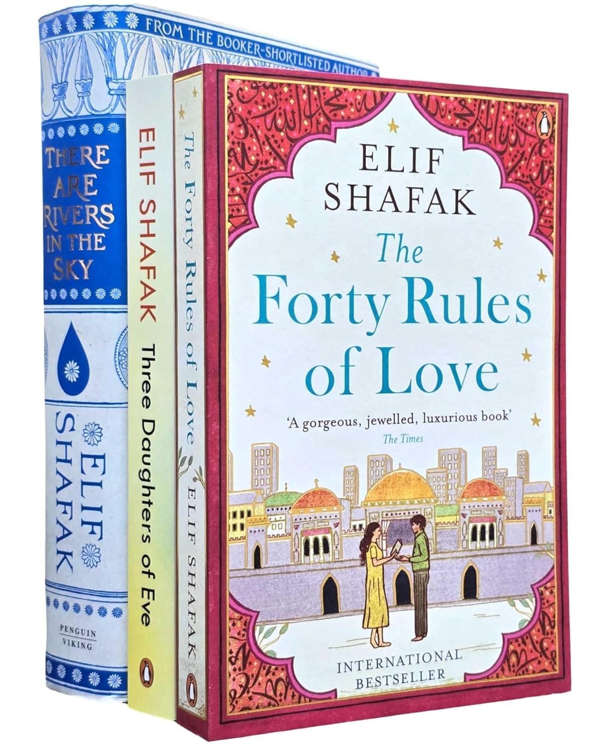 Elif Shafak Collection 3 Books Set