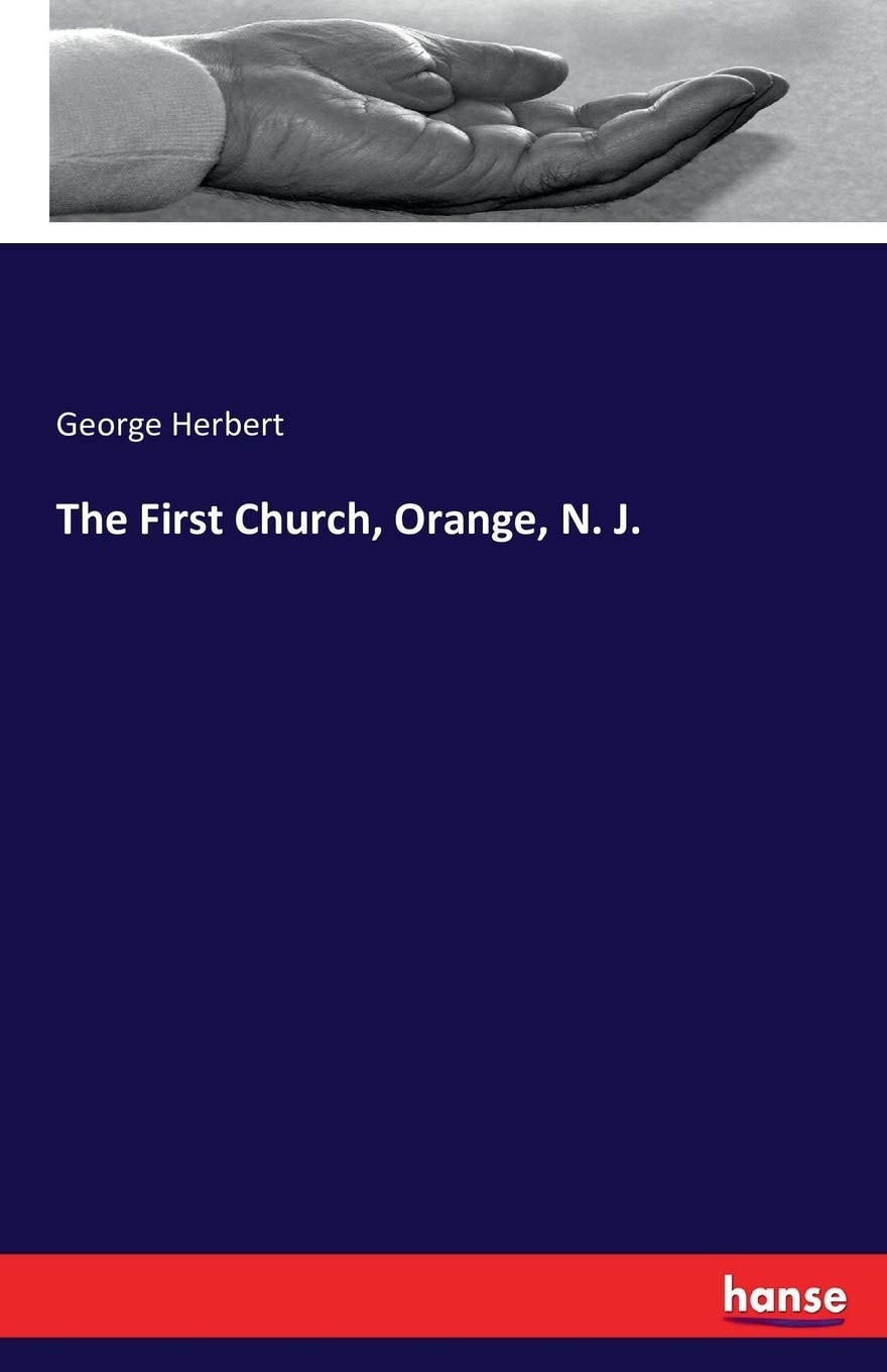 The First Church, Orange, N. J