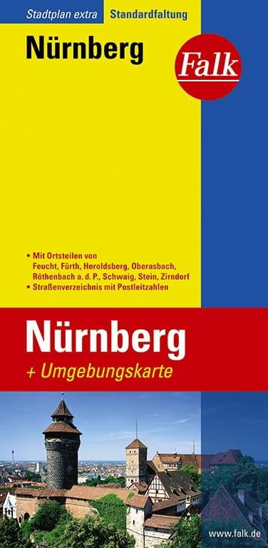 Nuernberg plattegrond