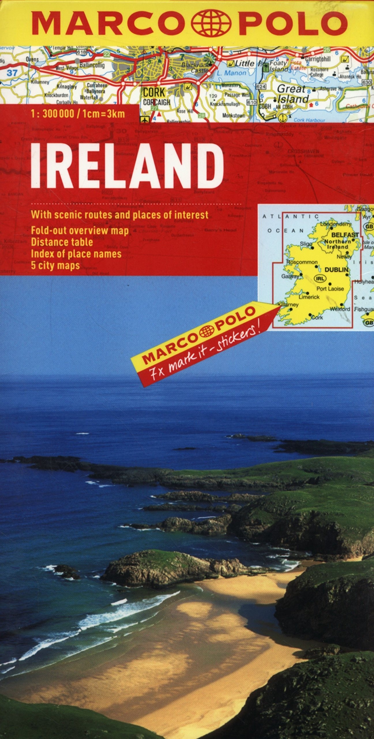 Ireland Marco Polo Map