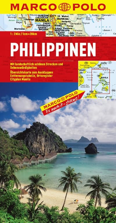 Philippines Marco Polo Map: 1:2 M (Marco Polo Maps)