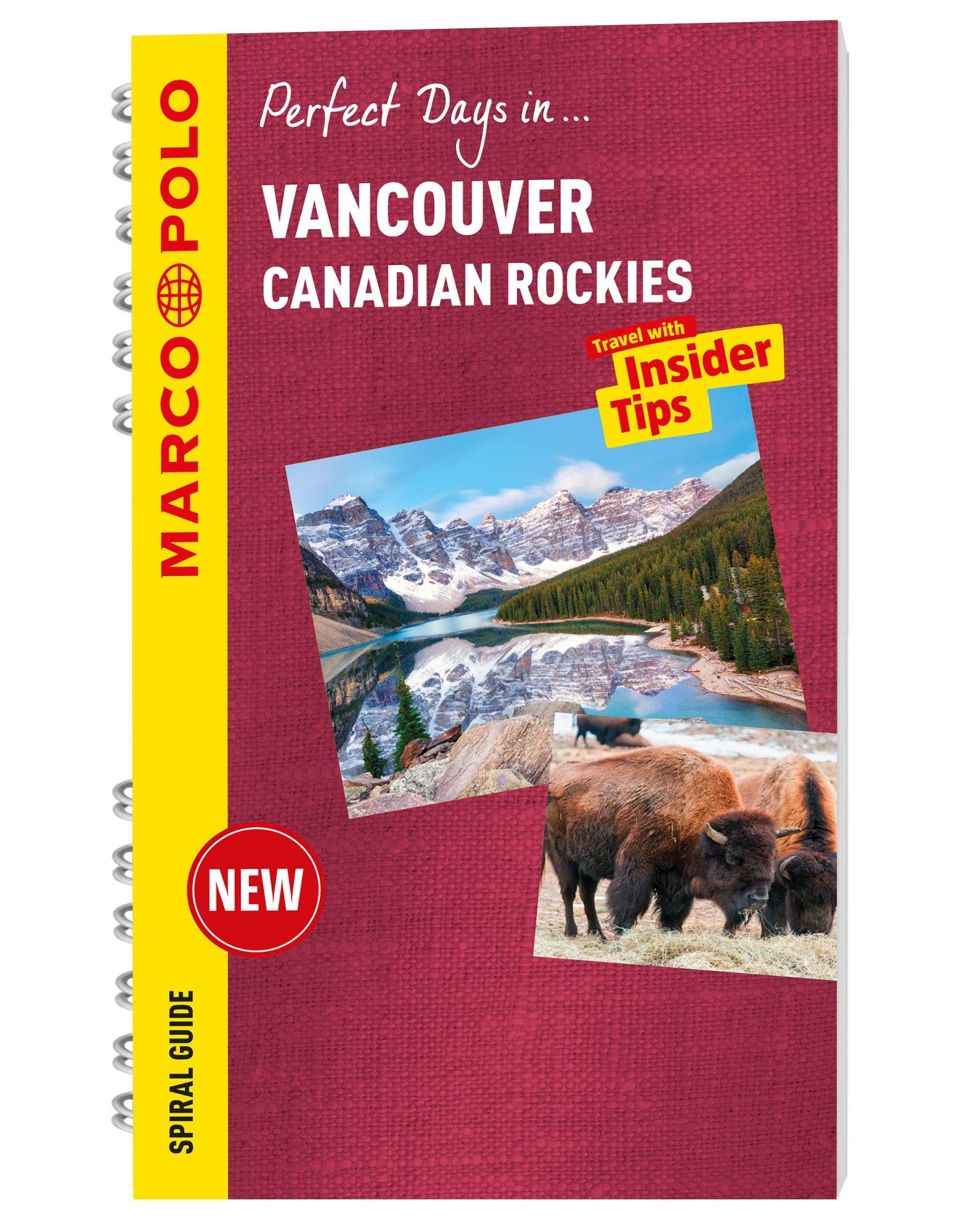 Vancouver & the Canadian Rockies Marco Polo Travel Guide - with Pull Out Ma