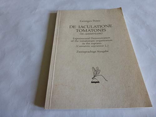 De iaculatione tomatonis (in cantatricem) praktische Versuche zum Nachweis des Tomatotopischen Organisationsmusters bei Sopranistinnen (Cantatrix sopranica L.)