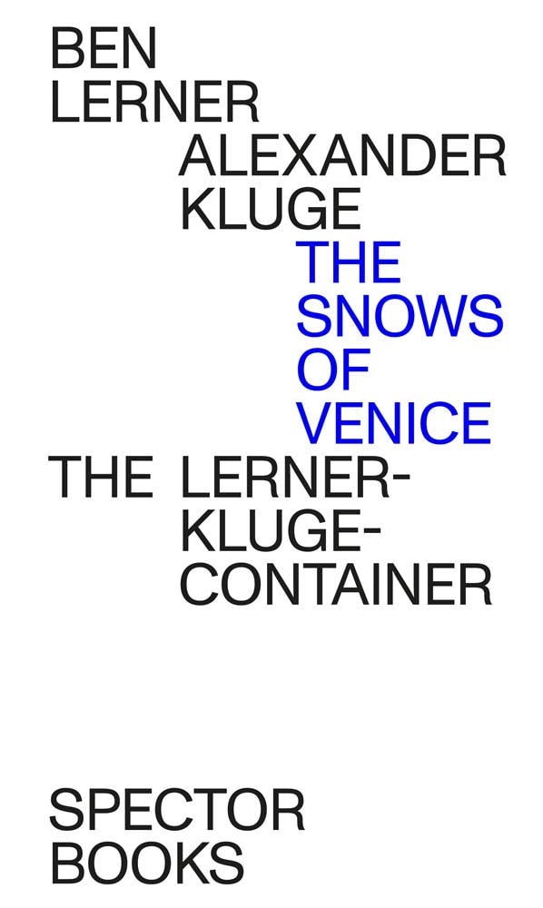 The Snows of Venice The Lerner-Kluge-container