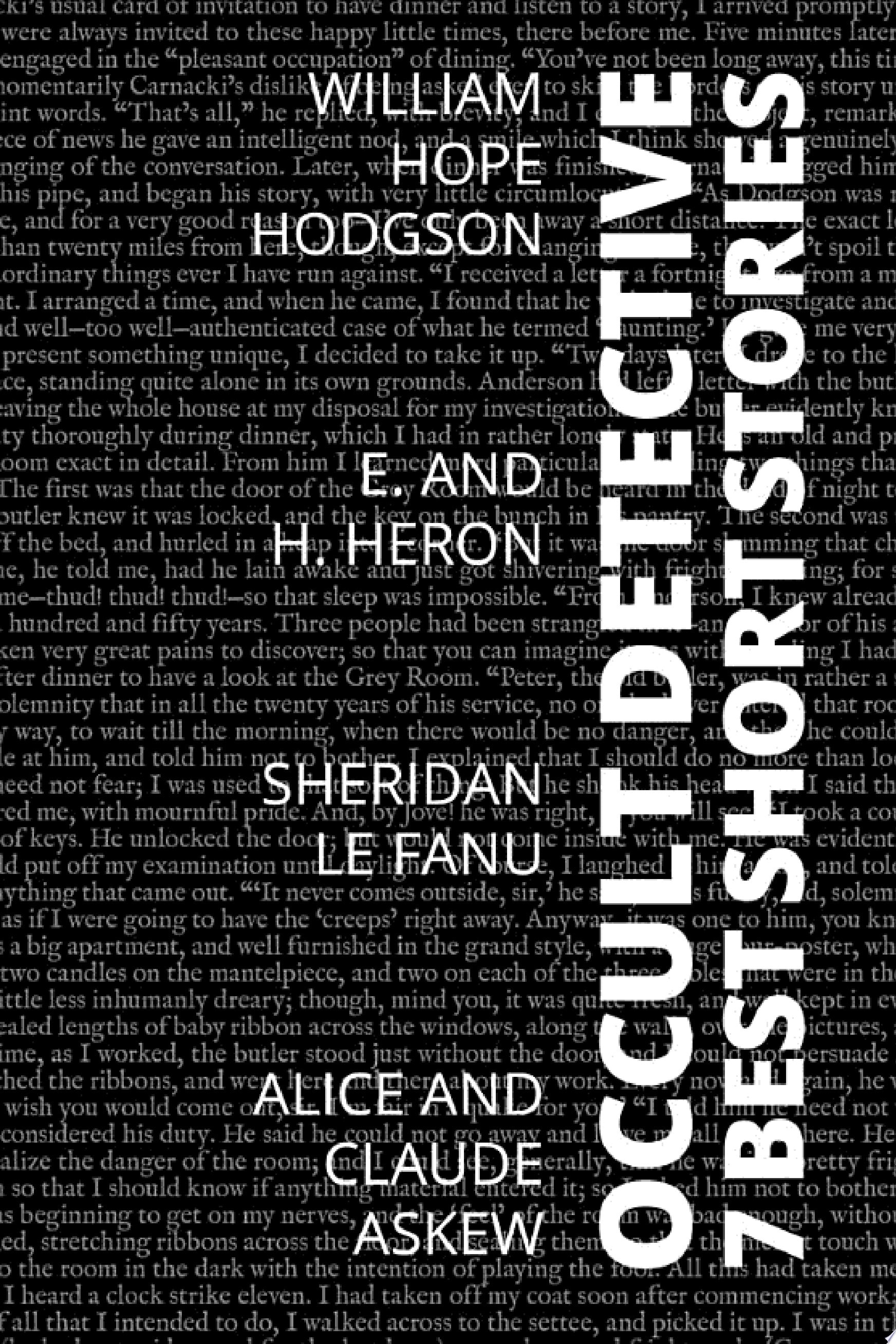 7 Best Short Stories - Occult Detective