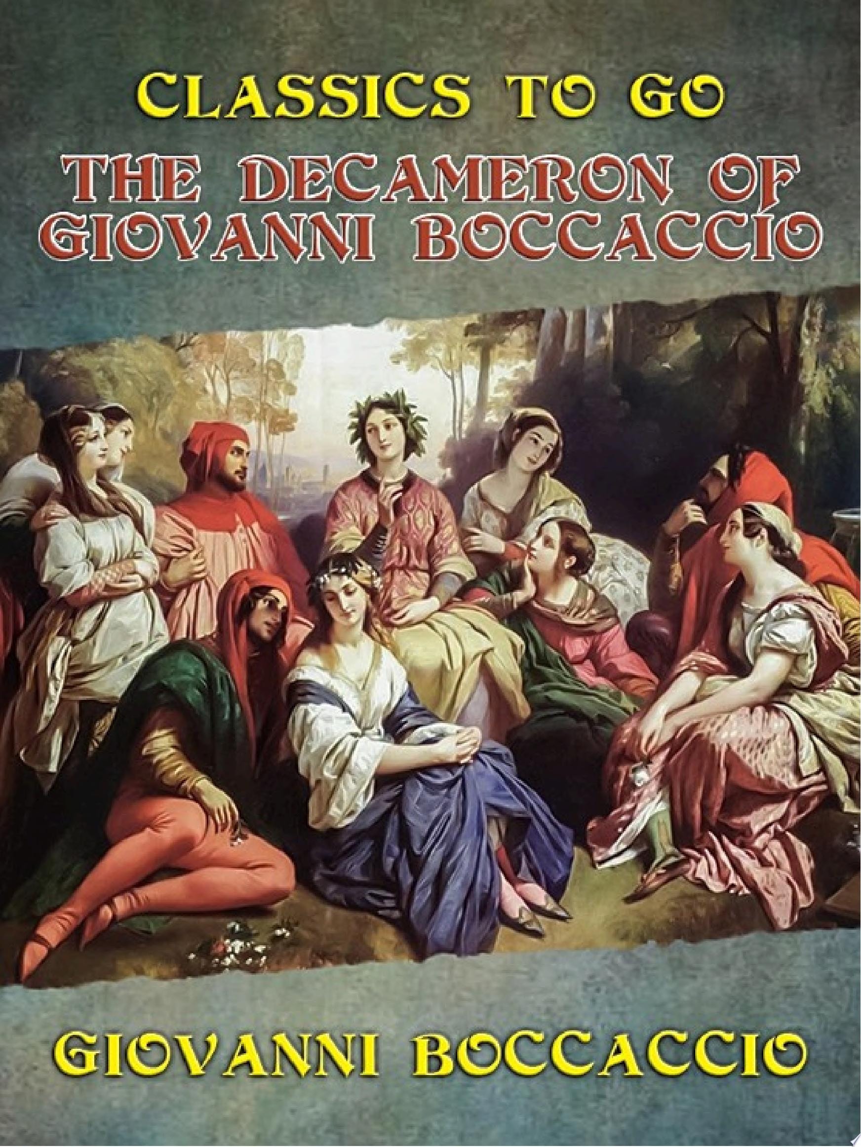 The Decameron of Giovanni Boccaccio