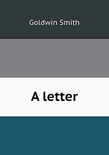 A letter