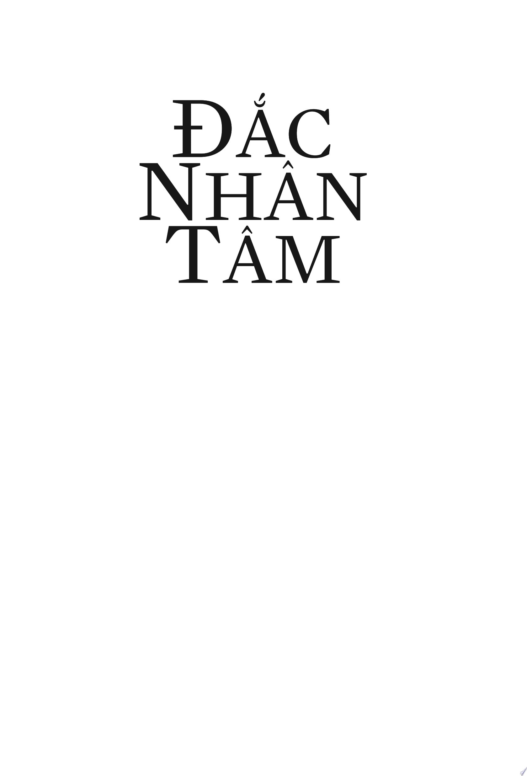 Đắc Nhân Tâm