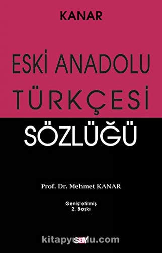 Eski Anadolu Türkçesi sözlüğü