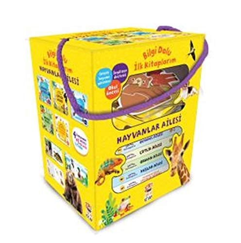 Hayvanlar Ailesi - Bilgi Dolu Ilk Kitaplarim Set (5 Volumes Set)