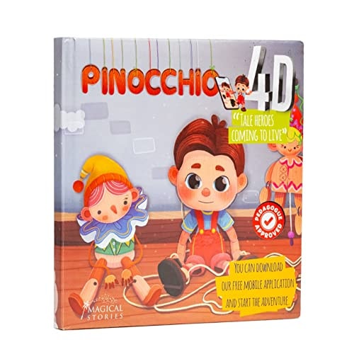 Pinocchio 4D - Pinocchio's Fairy Tale Book Revived with 4D AR Technology