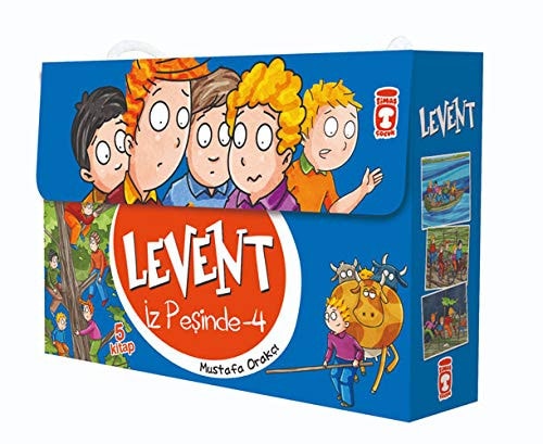 Levent Iz Pesinde 4 Seti 5 Kitap Iz Pesinde 4