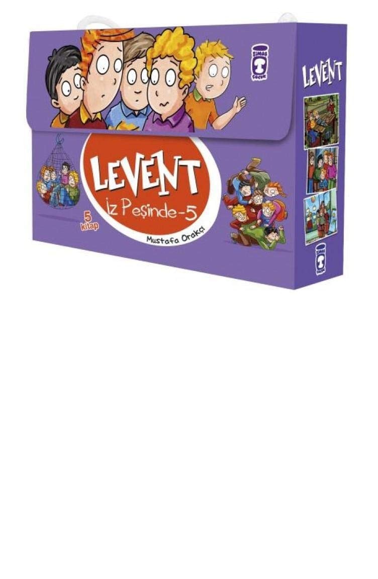 Levent Iz Pesinde 5 Set 5 Kitap
