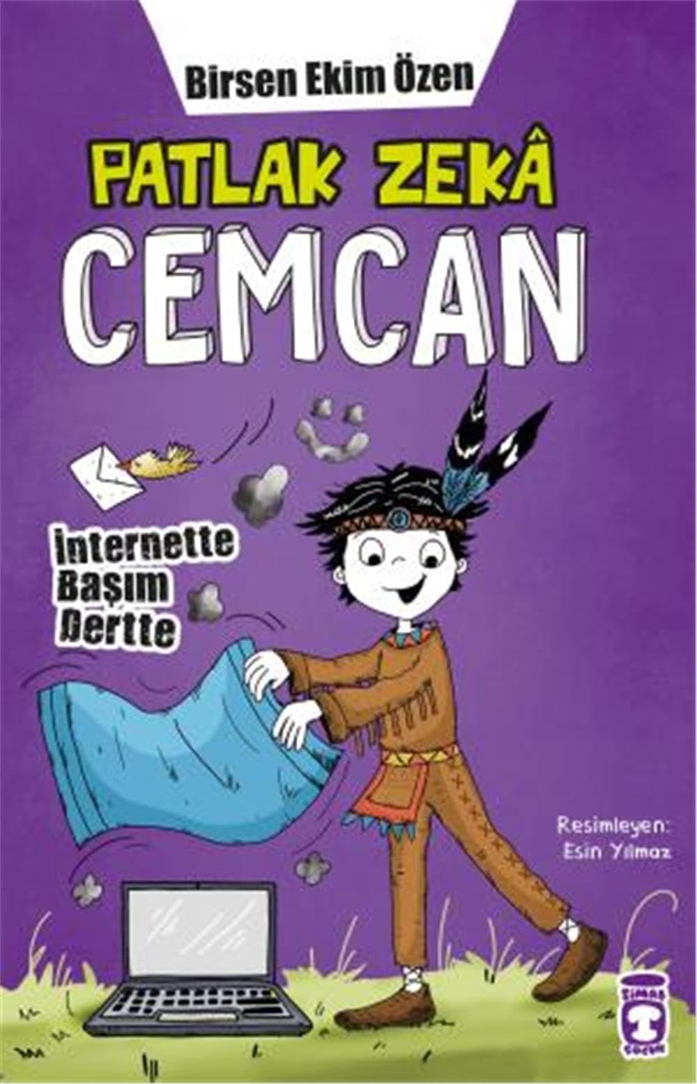 Patlak Zekâ Cemcan - İnternette Başım Dertte (Fleksi Cilt)