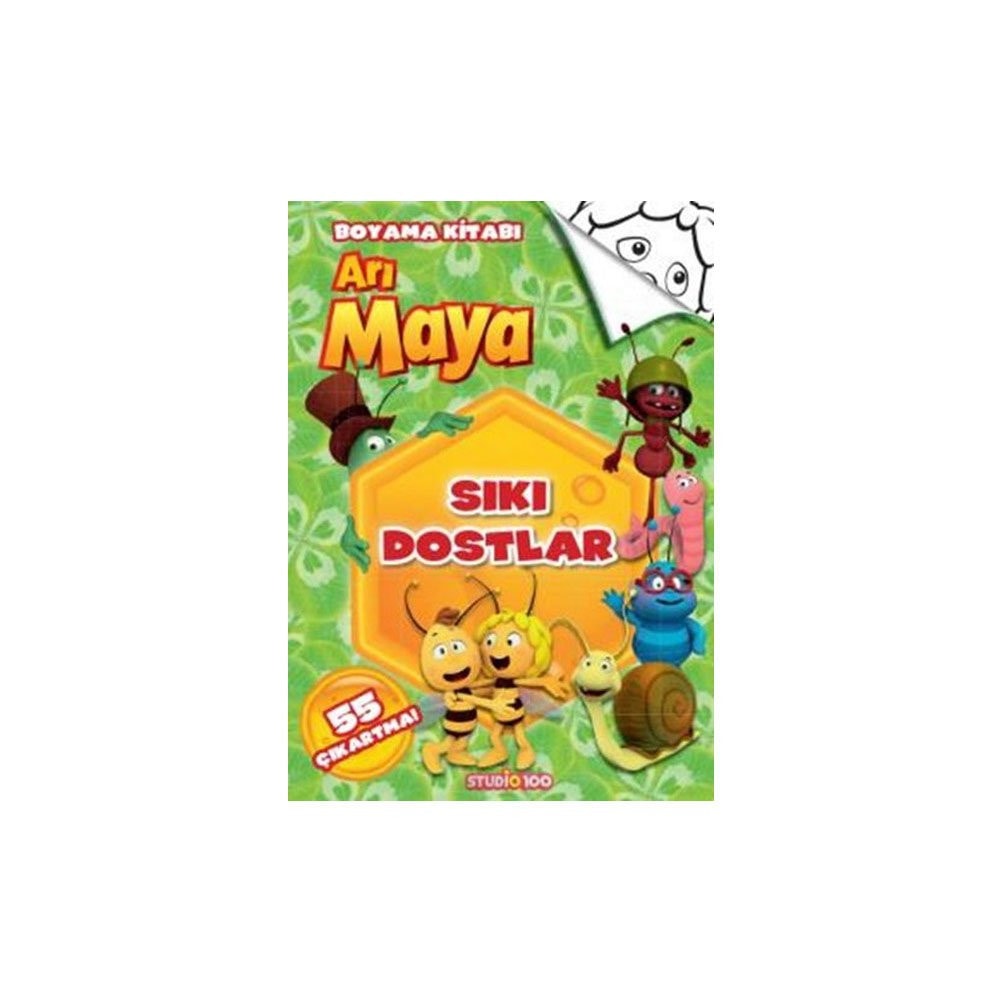 Siki Dostlar: Ari Maya Boyama Kitabi