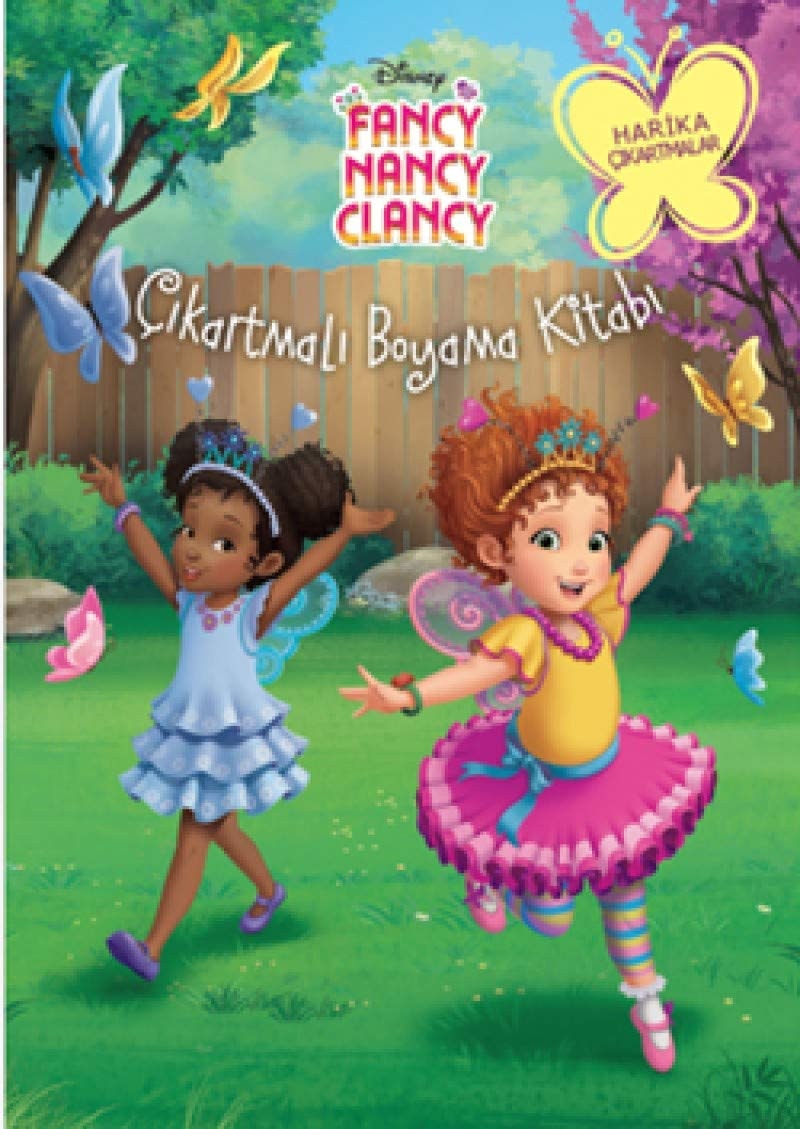 Çıkartmalı Boyama Kitabı - Fancy Nancy Clancy
