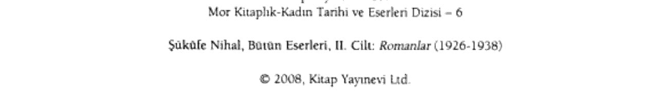 Bütün eserleri