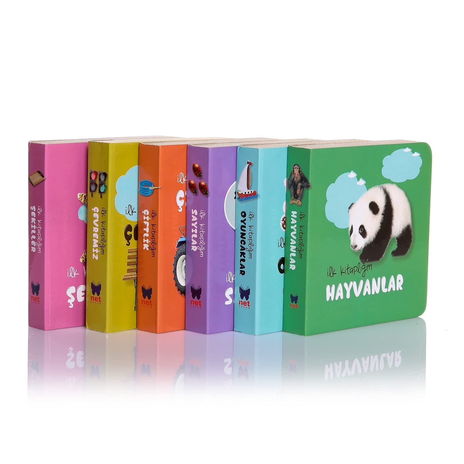 Benim Ilk Kitapligim 6 Volumes Set (Turuncu)