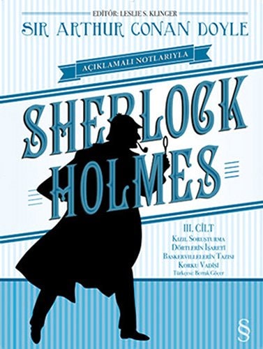 Aciklamali Notlariyla Sherlock Holmes Ciltli; Kizil Sorusturma Dörtlerin Isareti