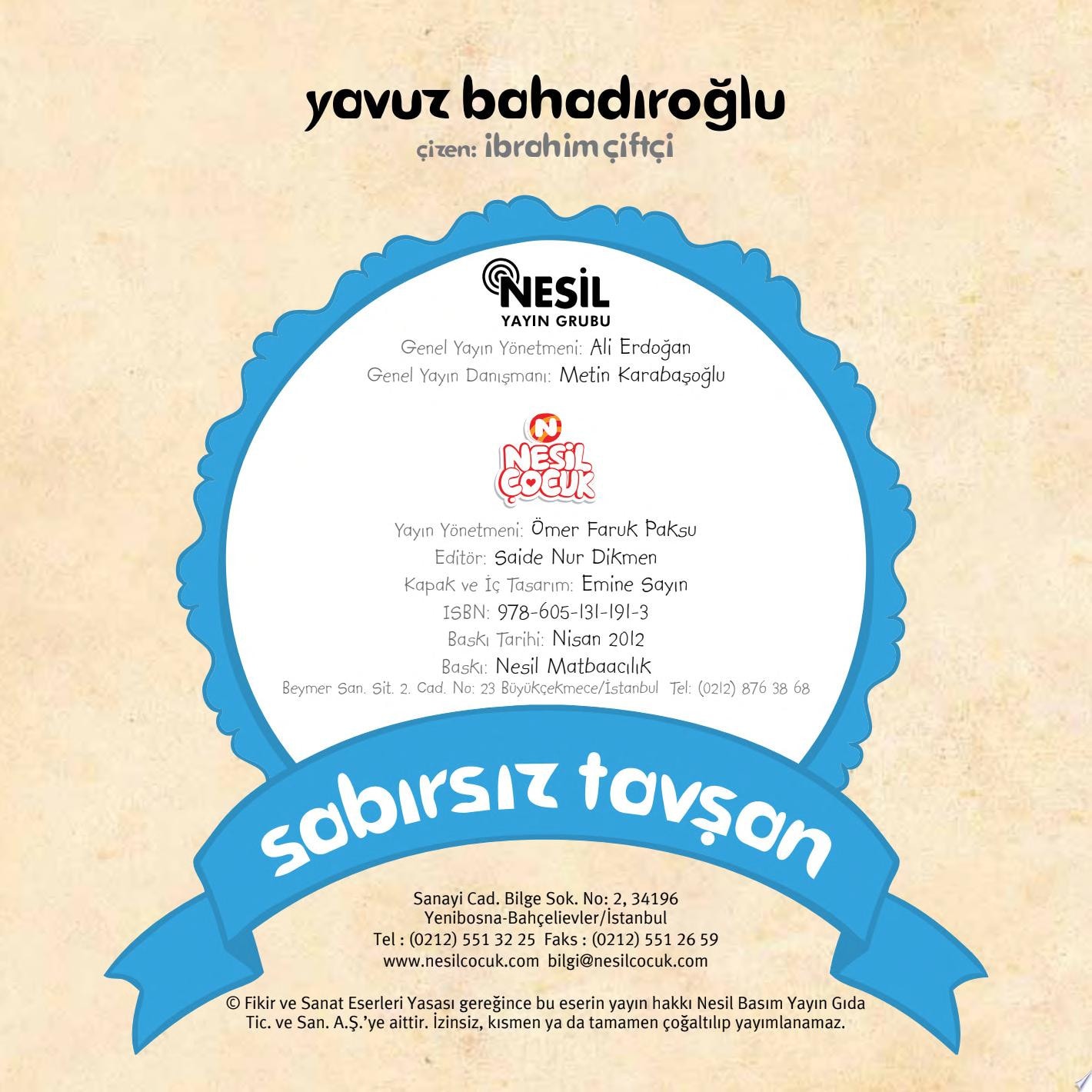 Sabırsız Tavşan