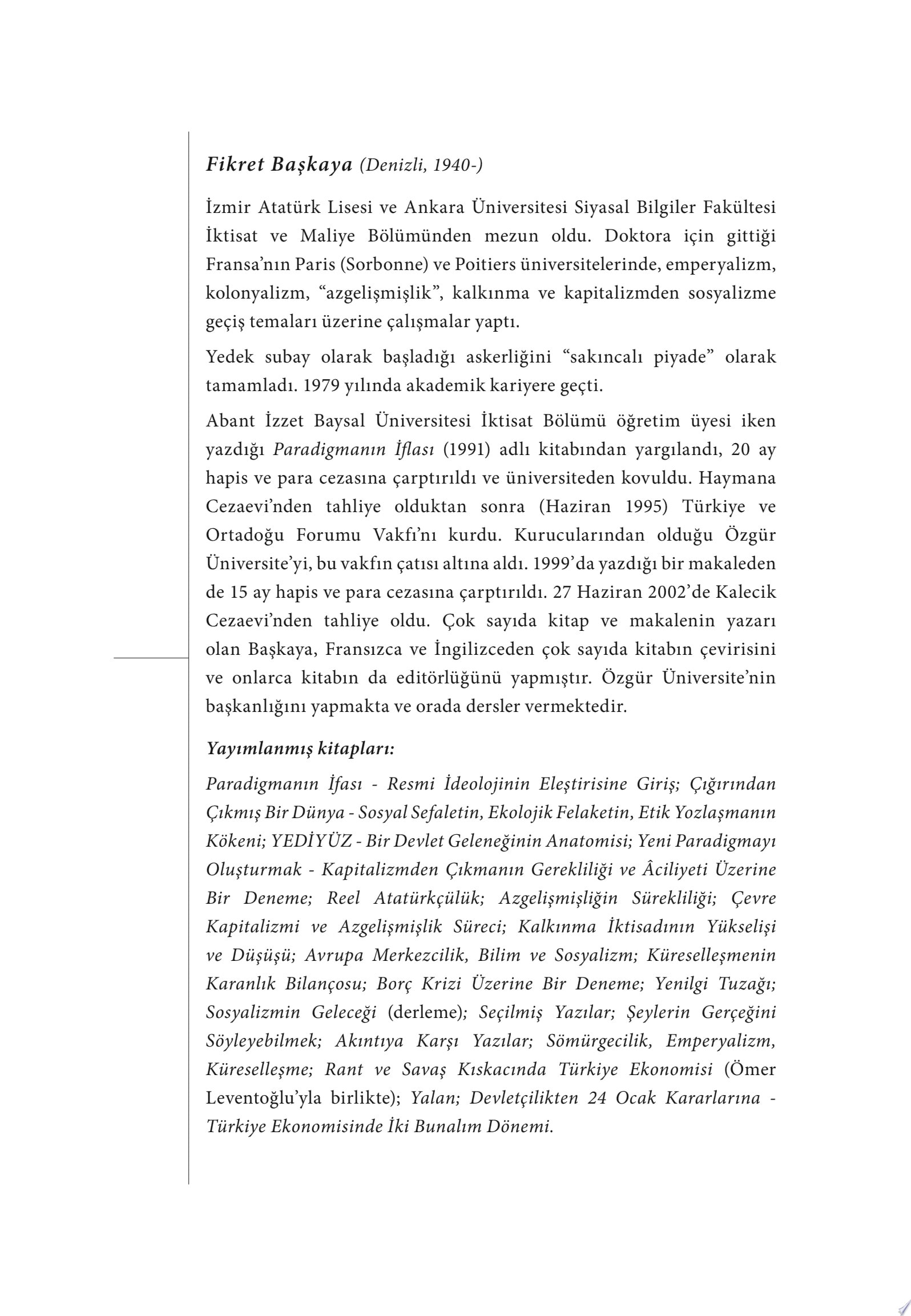 Çöküş Kapitalizmin Nihai Krizi Üzerine Bir Deneme