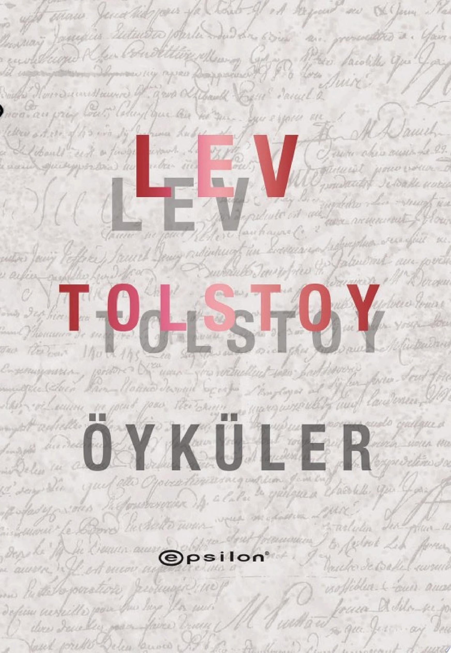Lev Tolstoy - Öyküler