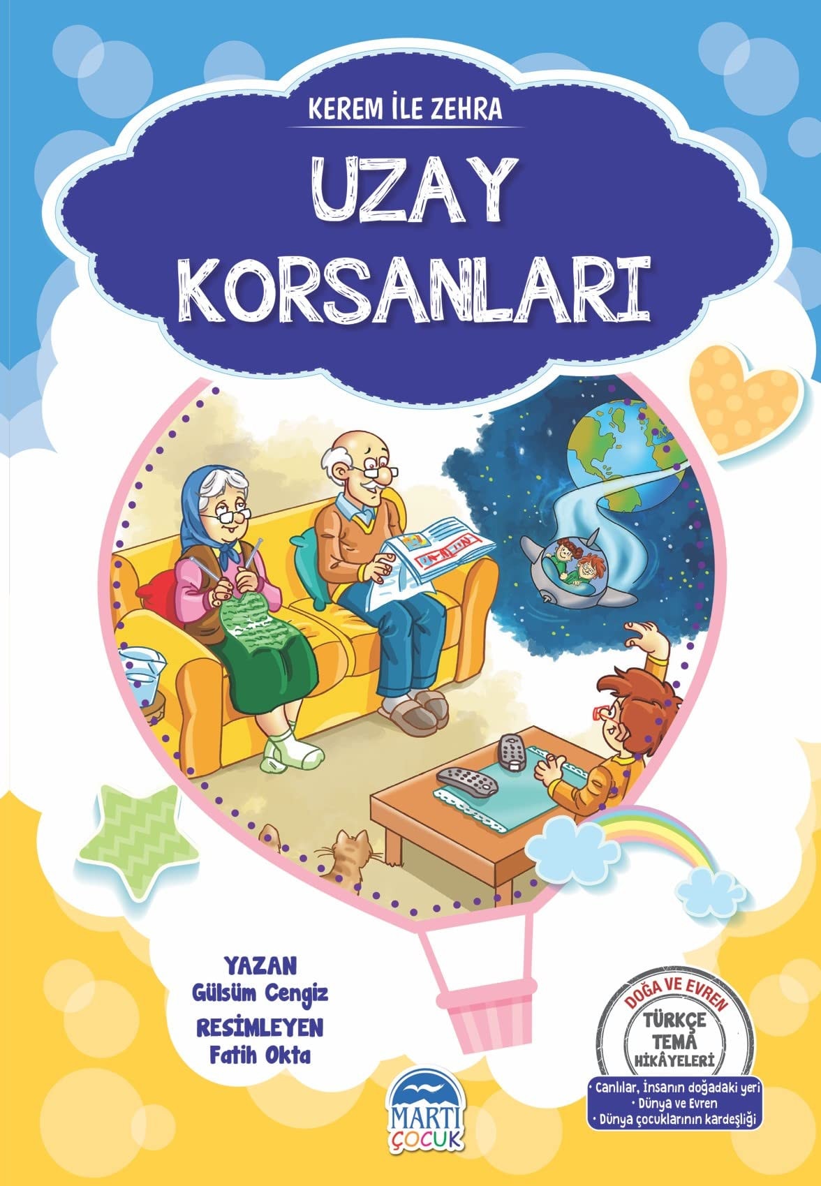 Kerem Ile Zehra - Uzay Korsanlari; Türkce Tema Hikâyeleri Seti