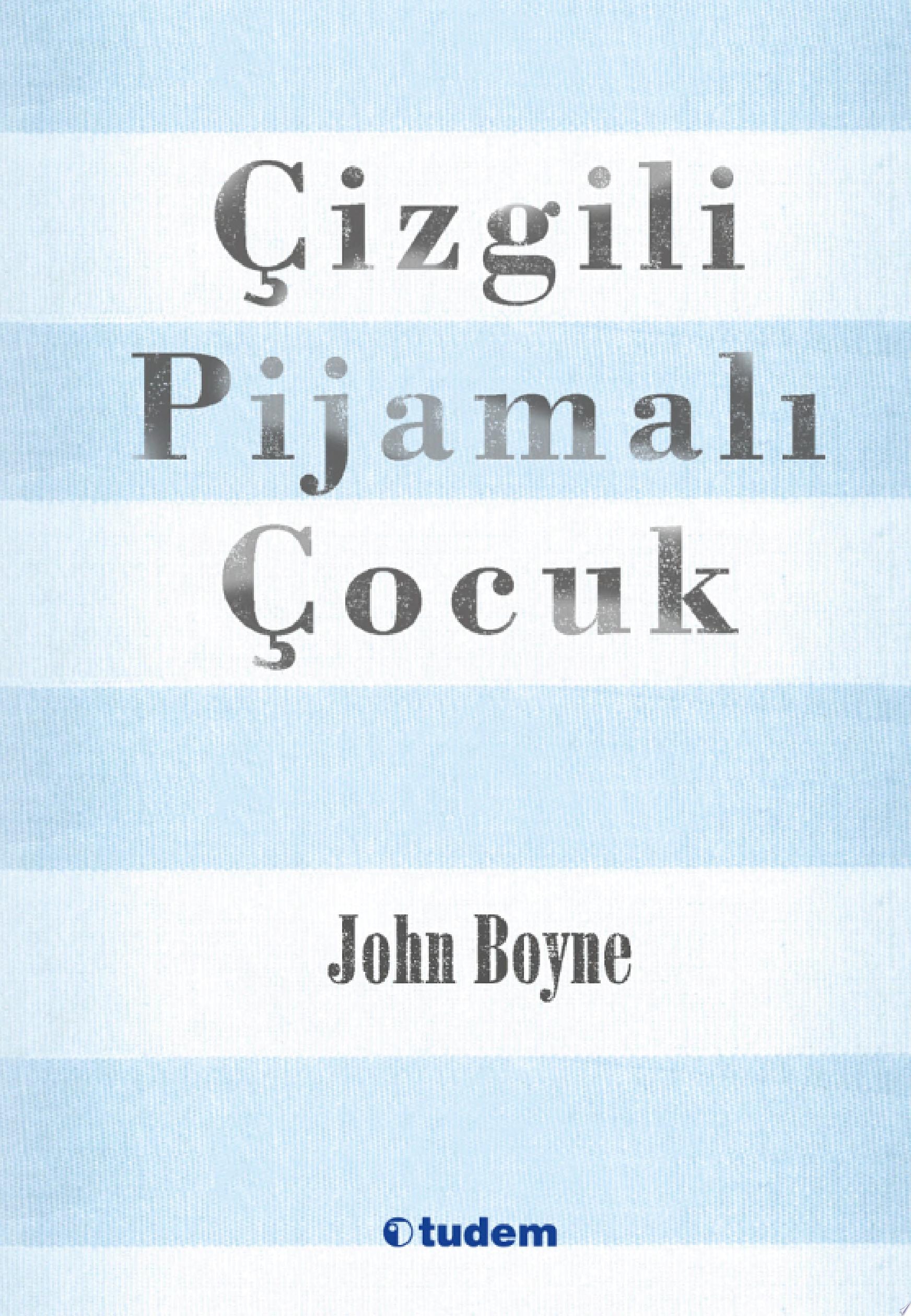 Cizgili Pijamali Cocuk Ciltli