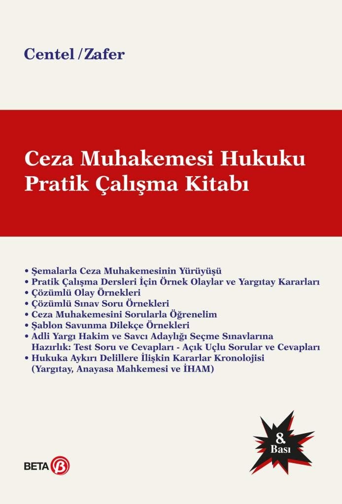 Ceza muhakemesi hukuku pratik çalışma kitabı