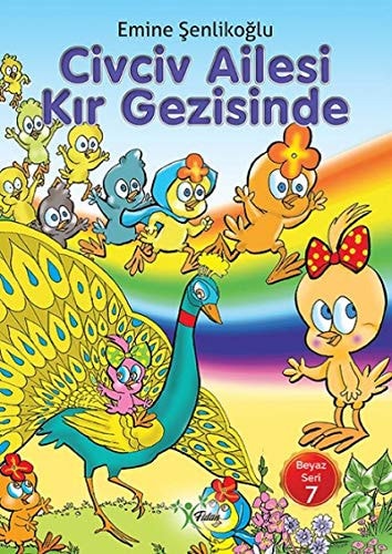 Civciv Ailesi Kir Gezisinde / Beyaz Seri 7