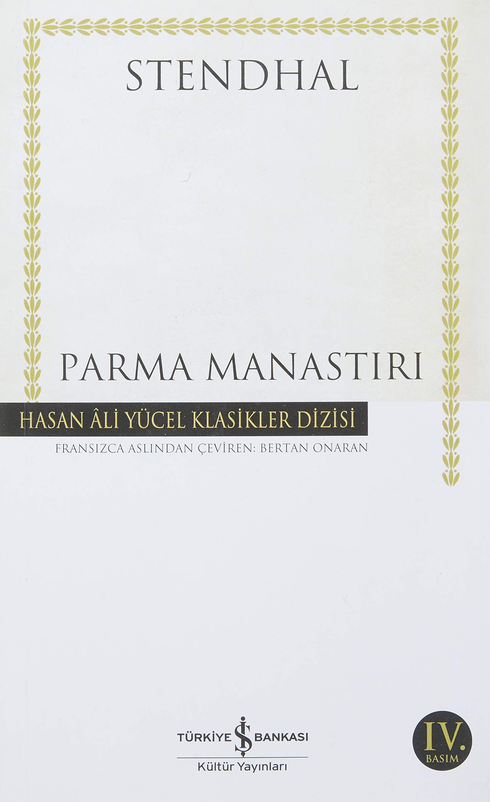 Parma Manastari Hasan Ali Yücel Klasikler