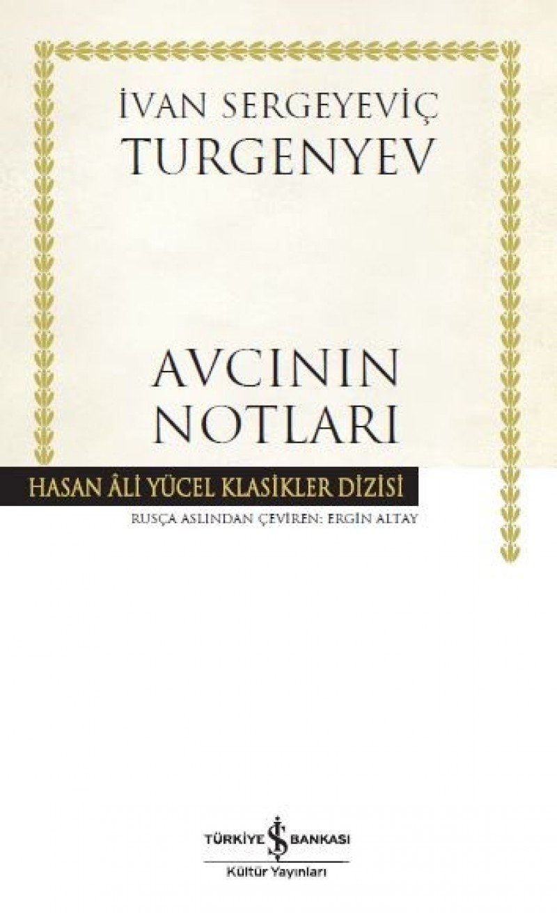 Avcinin Notlari Hasan Ali Yücel Klasikler Dizisi