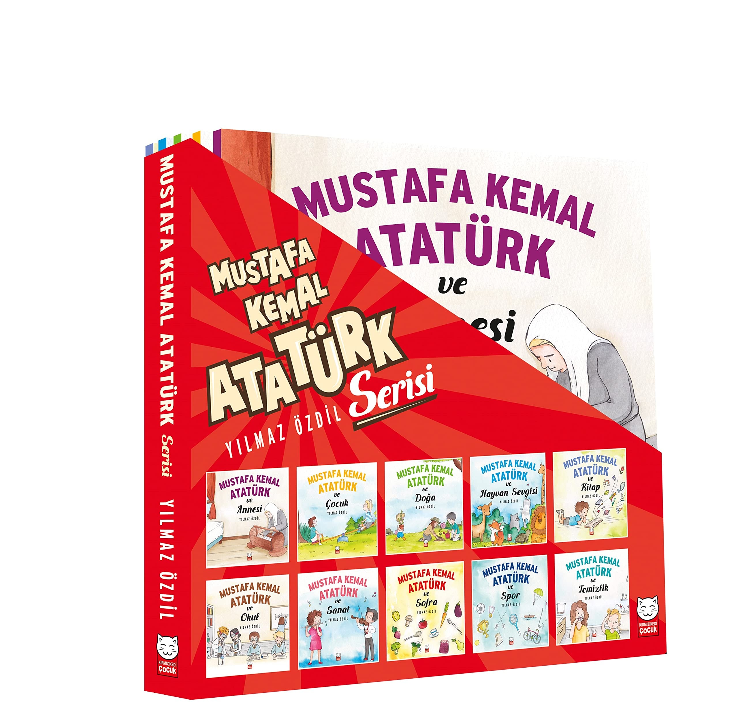 Mustafa Kemal Atatürk Serisi 10 Kitap Takim Cocuklar icin
