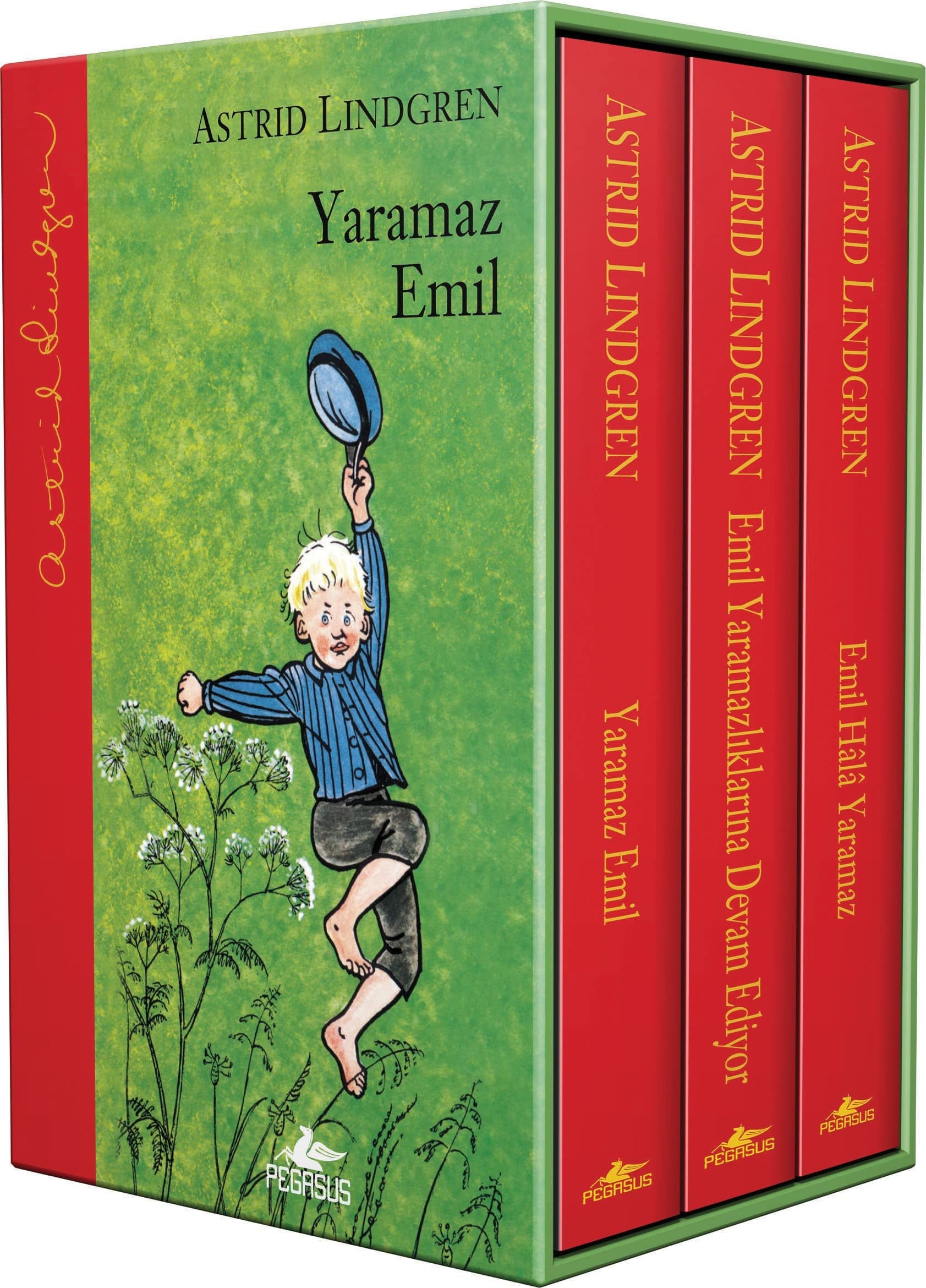 Yaramaz Emil Serisi Kutulu Özel Set 3 Kitap Ciltli