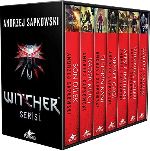 The Witcher Serisi Kutulu -7 Kitap Takım-, Çeviren: Regaip Minareci