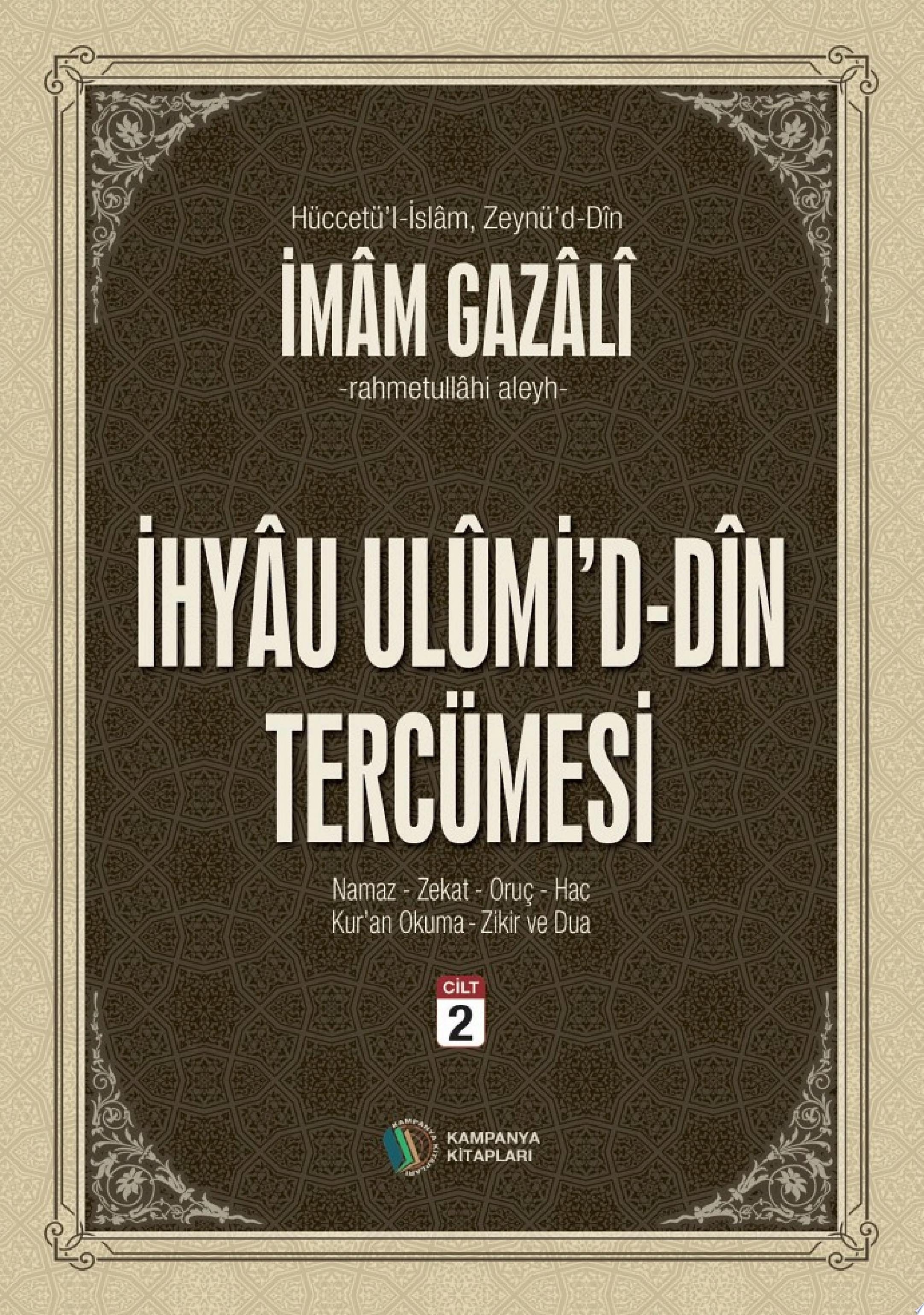 İhyau Ulumid'd-Din Cilt:2