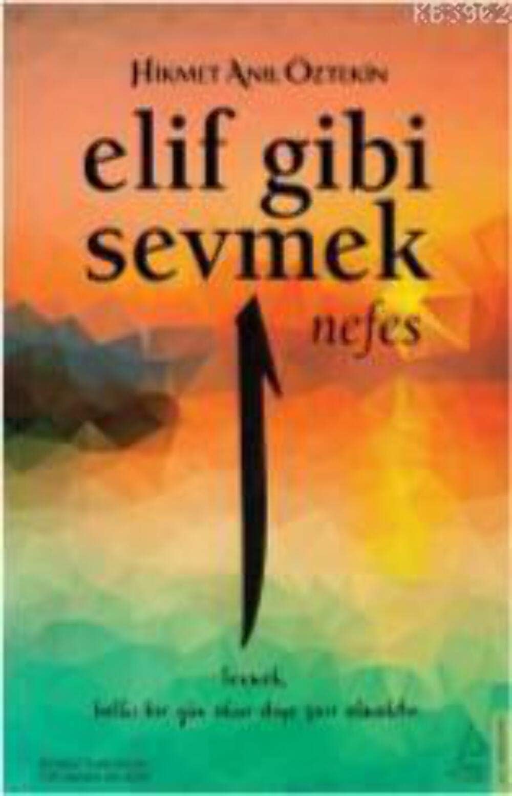 Elif Gibi Sevmek - Nefes (1. Kitap) Sevmek, belki bir gün okur diye sair olmaktir