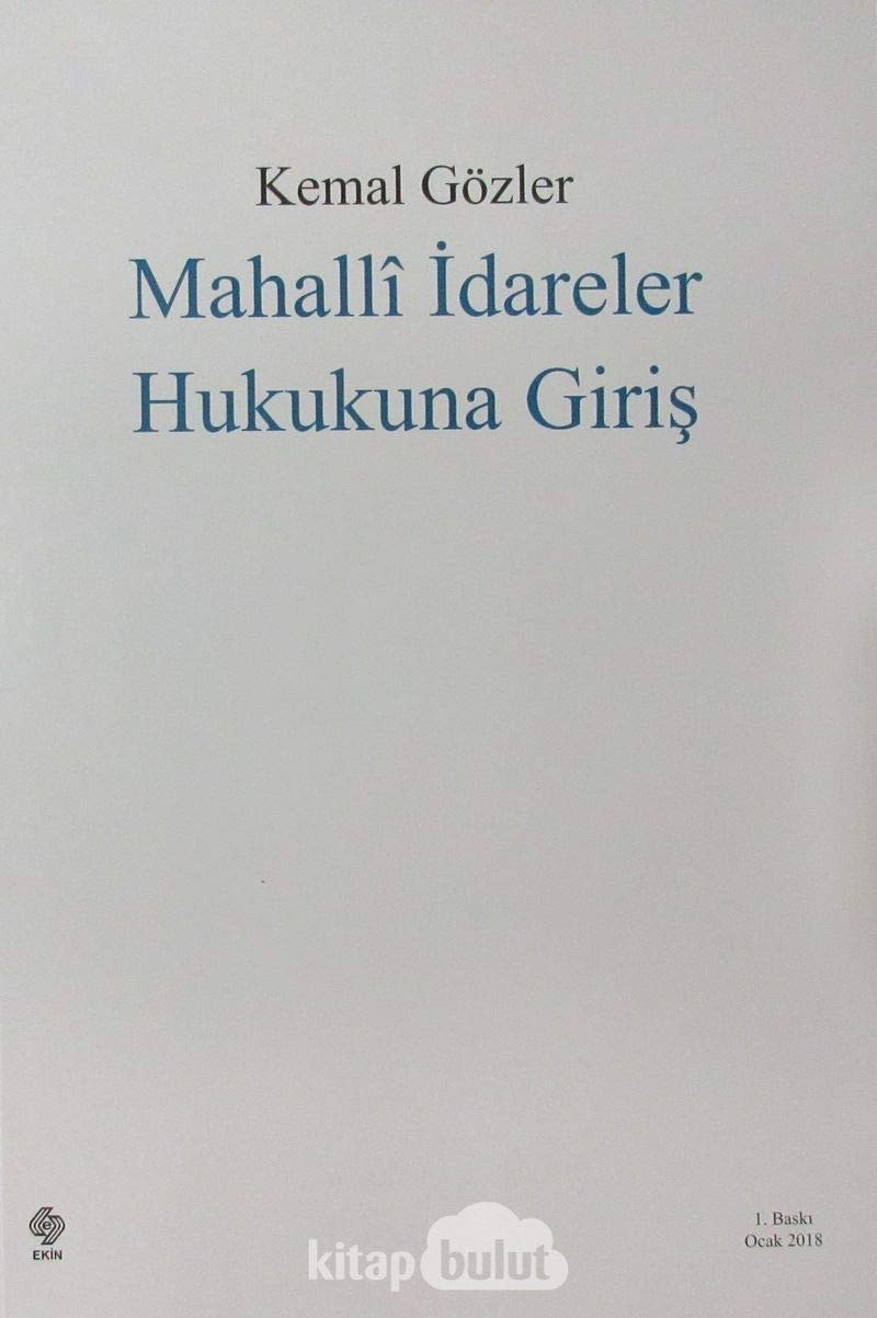 Mahalli Idareler Hukukuna Giris