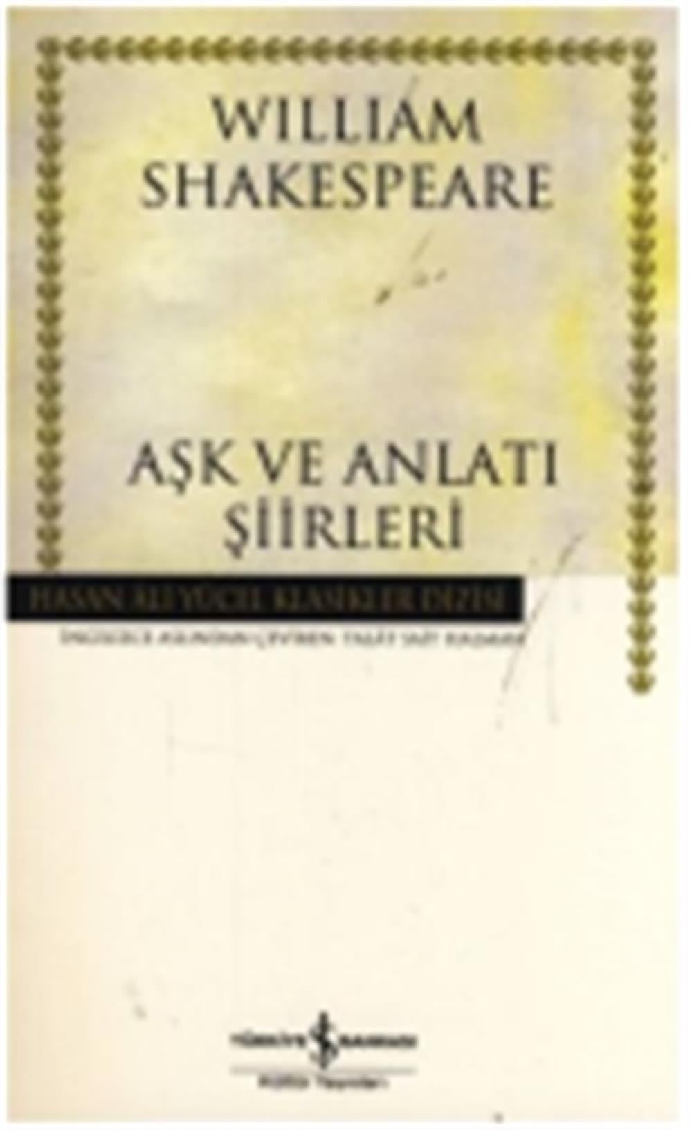 Ask ve Anlati Siirleri Ciltli