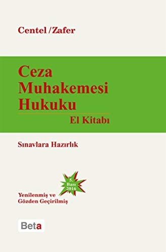 Ceza muhakemesi hukuku el kitabı sınavlara hazırlık